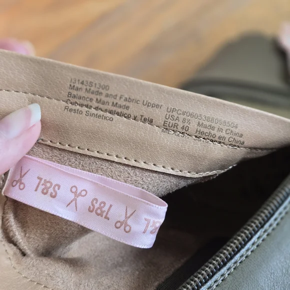 Sam & Libby Women's Dark Green Ankle Boots - Picture 5 of 6